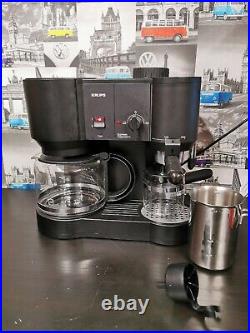 KRUPS CafePresso 10 Plus Espresso And Cappuccino Maker Filter Coffee 10+ Cups