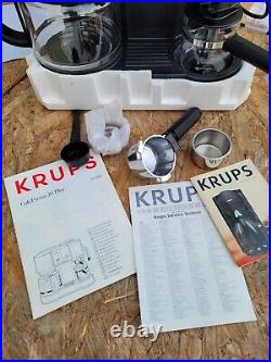 KRUPS CafePresso 10 Plus Espresso & Cappuccino Maker Filter Coffee Read Descript
