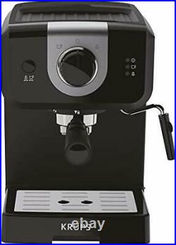KRUPS XP3208 15-BAR Espresso and Cappuccino Coffee Maker Black withStarbucks