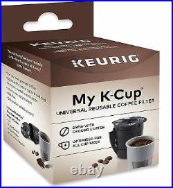 Keurig K-Cafe Coffee, Latte & Cappuccino Maker & My K-Cup-Nickel