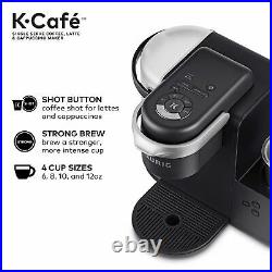 Keurig K-Cafe Coffee Maker Single Serve K-Cup Pod Coffee Latte and Cappuccino