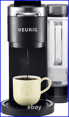 Keurig K-Duo Plus 12-Cup Single Serve K-Cup Pod Coffee Maker Brewer (Black)