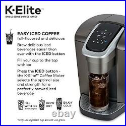 Keurig K-Elite K-Cup Pod Single Serve Coffee Maker/Brewer BRAND NEW Silver