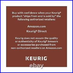 Keurig Kitchen Coffee Maker Adjustable Brewer One Size LCD Touchscreen Silver