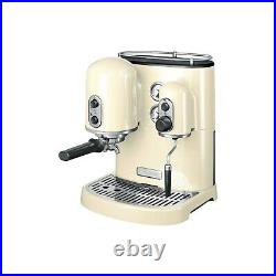 KitchenAid 5KES2102BAC Artisan Espresso Coffee Maker 2L 15 Bar Almond Cream