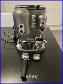 Kitchenaid Artisan Espresso Coffee Machine Maker Medallion Silver Fully Working