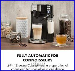 Klarstein Baristomat Multi Edition Coffee Maker 2 On 1 Machine Of Coffee And Tea