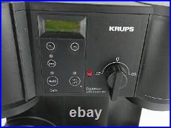 Krups 867 Cafe Bistro 10-cup Coffee and 4-cup Espresso Maker Working