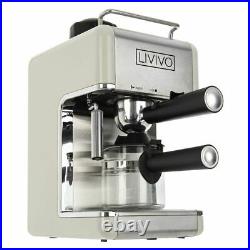 LIVIVO Professional Espresso Coffee Machine Cappuccino Latte Maker Barista Stand
