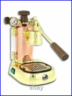 La Pavoni Professional PRG Lever Espresso Coffee Machine / Cappuccino Maker Gold