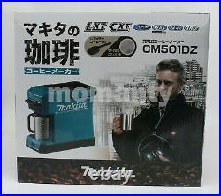 MAKITA Rechargeable Coffee Maker CM501DZ Blue without Battery