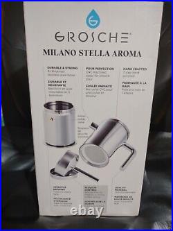 MILANO STELLA AROMA Stovetop Espresso Maker. 8 CUP, Real Italian Coffee MAKER