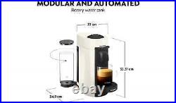 Magimix Nespresso Vertuo Plus Pod Coffee Machine Espresso Ristretto Maker- WHITE
