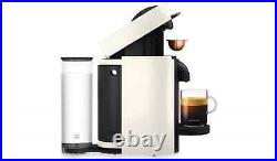 Magimix Nespresso Vertuo Plus Pod Coffee Machine Espresso Ristretto Maker- WHITE