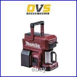Makita DCM501ZAR Cordless 10.8 / 18V CXT / LXT Special Edition Red Coffee Maker