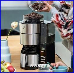 Melitta 1021-12 Filter Coffee Machine with Stainless Steel Jug, AROMAFRESH GRIND