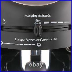 Morphy Richards New Europa Espresso and Cappuccino Coffee Maker 800-Watt 4 Cups