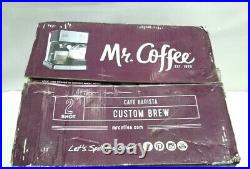 Mr. Coffee BVMC-ECMP1000-RB Café Barista Espresso and Cappuccino Maker Free Ship