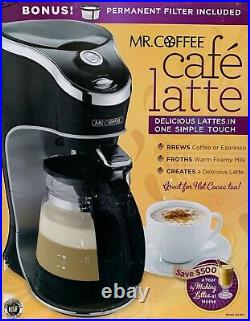 Mr. Coffee Cafe Latte Maker Delicious Lattes in One Simple Touch