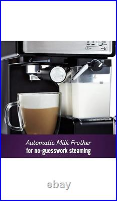Mr. Coffee Espresso and Cappuccino Machine Programmable Coffee Maker Automatic