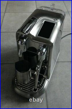 NESPRESSO by Sage Creatista Pro Coffee Machine Silver Excellent