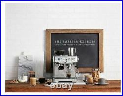 NEW Breville BARISTA Espresso Machine Coffee Maker with Coffee Grinder