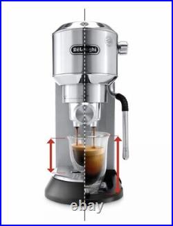 NEW DeLonghi Dedica Arte Manual Espresso Coffee Maker With Milk Frother