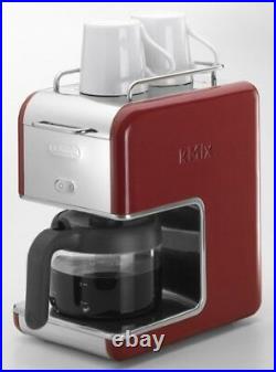 NEW DeLonghi kMix drip coffee maker 6 cups manufacturer Red CMB6-RD from Japan