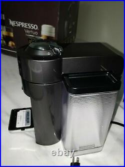 NEW Nespresso Vertuo Coffee & Espresso Maker with Milk Frother, Graphite Metal