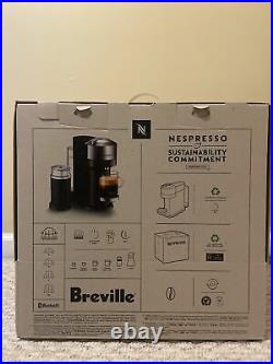 NEW Nespresso Vertuo Next Deluxe Coffee Espresso Maker Dark Chrome+Frother