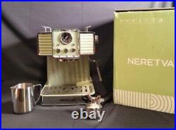 Neretva Espresso Coffee Machine 15 Bar Espresso Maker with Milk Frother Steam Wand