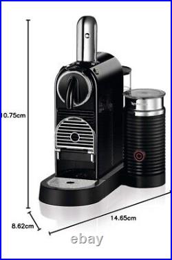 Nespresso CitiZ 11317 & Milk Coffee Machine by Magimx Black