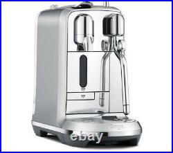 Nespresso Creatista Plus Coffee Machine by Sage, BNE800,1.5L, Brushed St. Steel