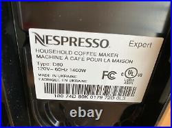 Nespresso Expert D80 Anthracite Gray Espresso and Coffee Maker by Breville