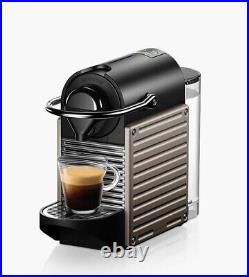 Nespresso Krups Pixie XN304T40 Coffee Machine 1260W 700ml Titanium