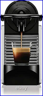Nespresso Pixie Coffee Maker, Colour Aluminium Black