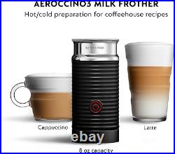 Nespresso Vertuo Next Coffee and Espresso Maker by De'Longhi, White with Aerocci