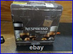 Nespresso VertuoPlus Coffee and Espresso Maker Bundle with Aeroccino Milk Frothe