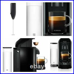 Nespresso VertuoPlus Coffee and Espresso Maker comes with Steel Cup&frother
