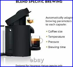 Nestle Nespresso ENV150BM Vertuo Plus Coffee and Espresso Maker, LE Black Matte