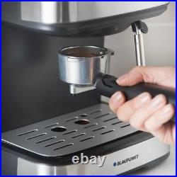 New Blaupunkt Coffee Maker Espresso Machine 15 Bar Barista Latte Maker Silver UK