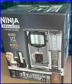 New-in-Box CM401 Ninja CM401 Specialty Coffee Maker -Fold-away Frother -50oz