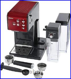 Oster Coffee Maker Espresso Prima Latte II Pump Italian 19bar Water And Milk
