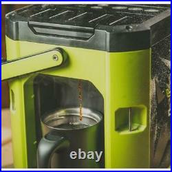 Oxx COFFEEBOXX Hi Viz Green Single Serve Coffee Maker for Worksite CBK250G K-Cup