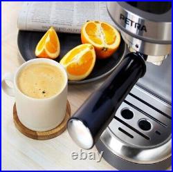 Petra Espresso Coffee Machine Latte Cappuccino Maker 15-Bar Pressure Pump 1465 W