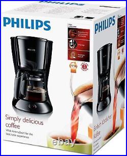 Phillips Drip Coffee Maker 1.2L 5-10 Cups with Auto-Shutoff Black (HD7461/20)