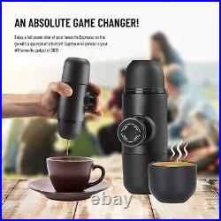 Portable Coffee Espresso Maker Mini Manual Outdoor Travel Machine Cup Handheld