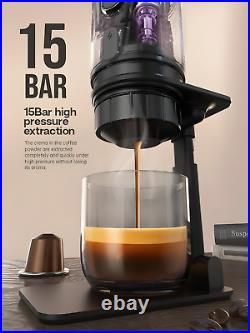 Portable Espresso Coffee Maker For Home, Car & Travel Hot & Cold Brew