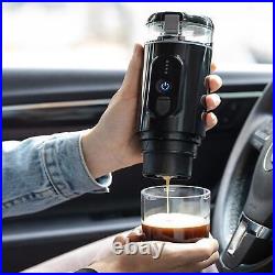 Portable Espresso Coffee Maker for Car Wireless Heating Electric Coffee Machine