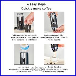 Portable Espresso Maker 2 In 1 Rechargeable Mini Handheld Coffee Maker